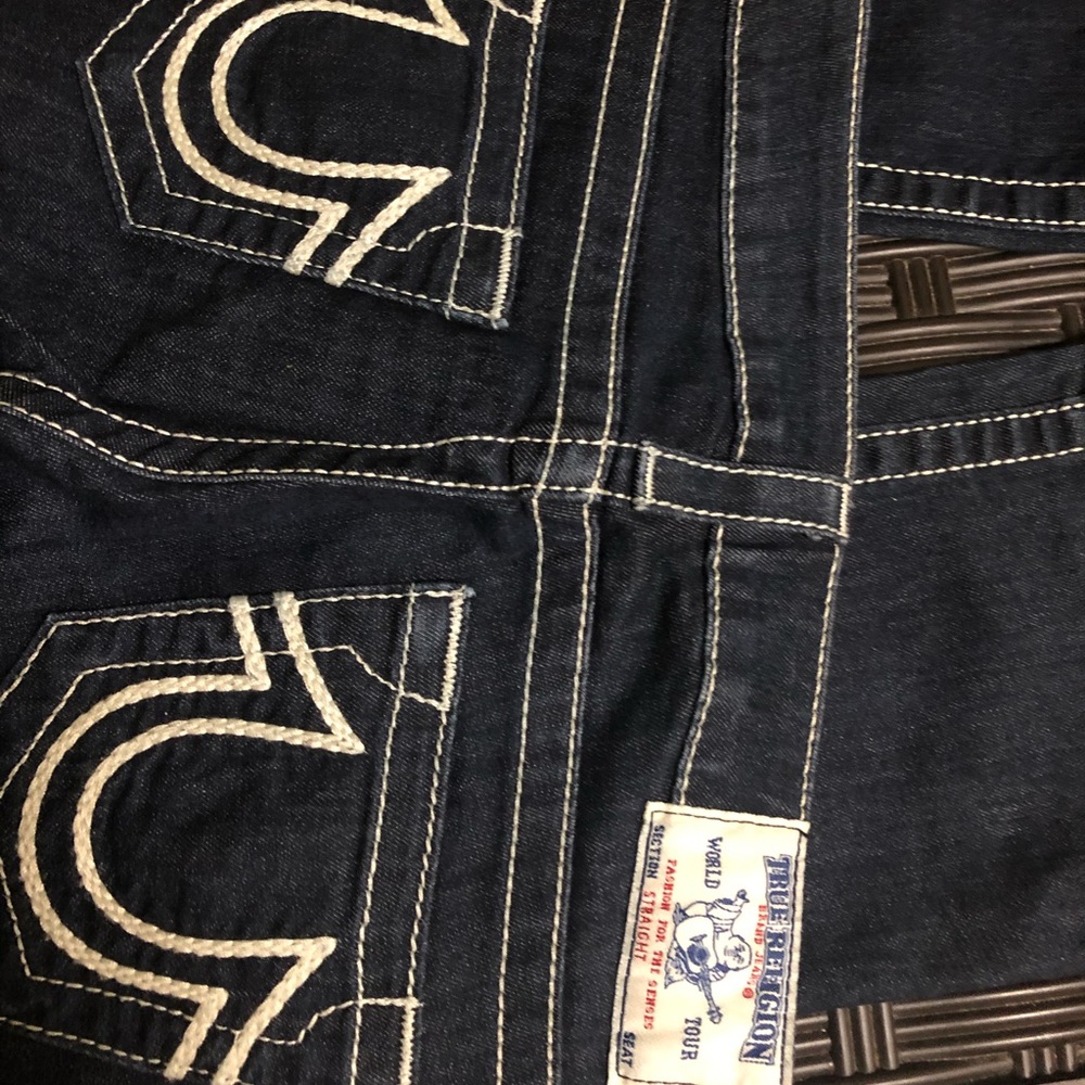 True Religion Navy Blue Jeans Straight leg